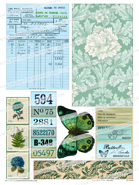 Ephemera Pack - Set One - DI-10340 - Digital Download