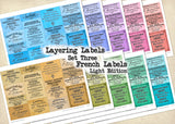 Layering Labels - Set Three - French Labels - Light Edition - DI-10287 - Digital Download