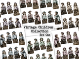 Vintage Children Collection - Set One - DI-10342 - Digital Download