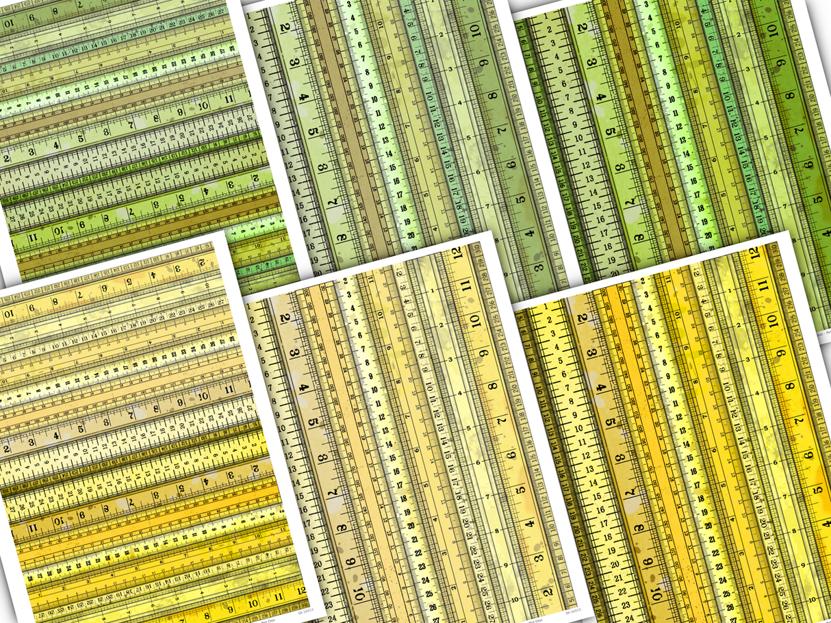 Ruler Collection - Set One - DI-10313 - Digital Download