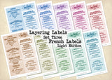 Layering Labels - Set Three - French Labels - Light Edition - DI-10287 - Digital Download