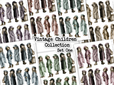Vintage Children Collection - Set One - DI-10342 - Digital Download
