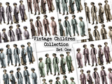 Vintage Children Collection - Set One - DI-10342 - Digital Download