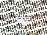 Vintage Children Collection - Set One - DI-10342 - Digital Download