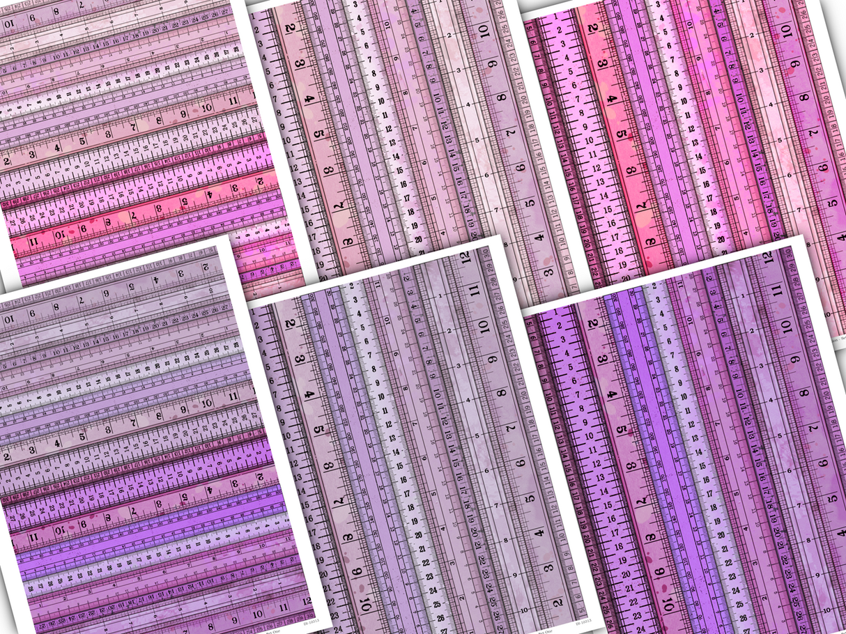 Ruler Collection - Set One - DI-10313 - Digital Download