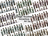 Vintage Children Collection - Set One - DI-10342 - Digital Download