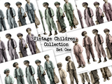 Vintage Children Collection - Set One - DI-10342 - Digital Download