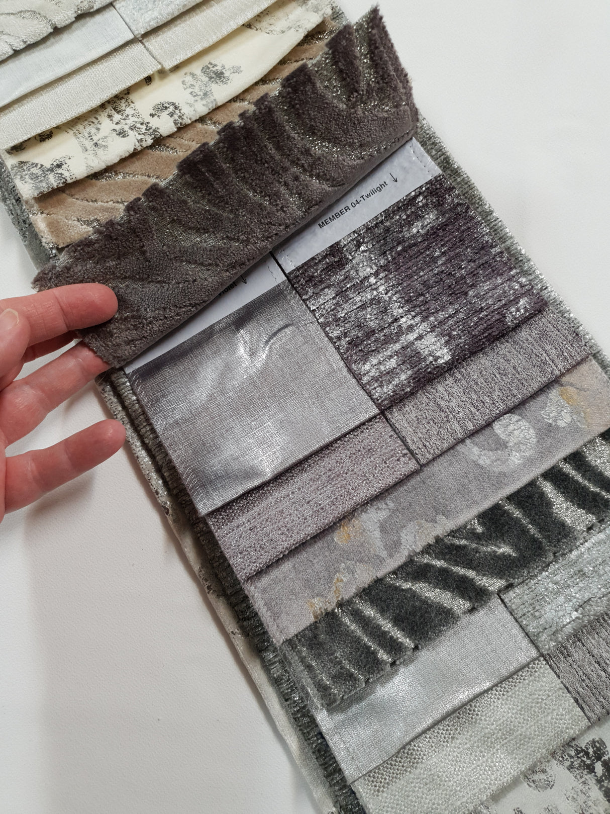 Fabric Sample Swatch Book EA