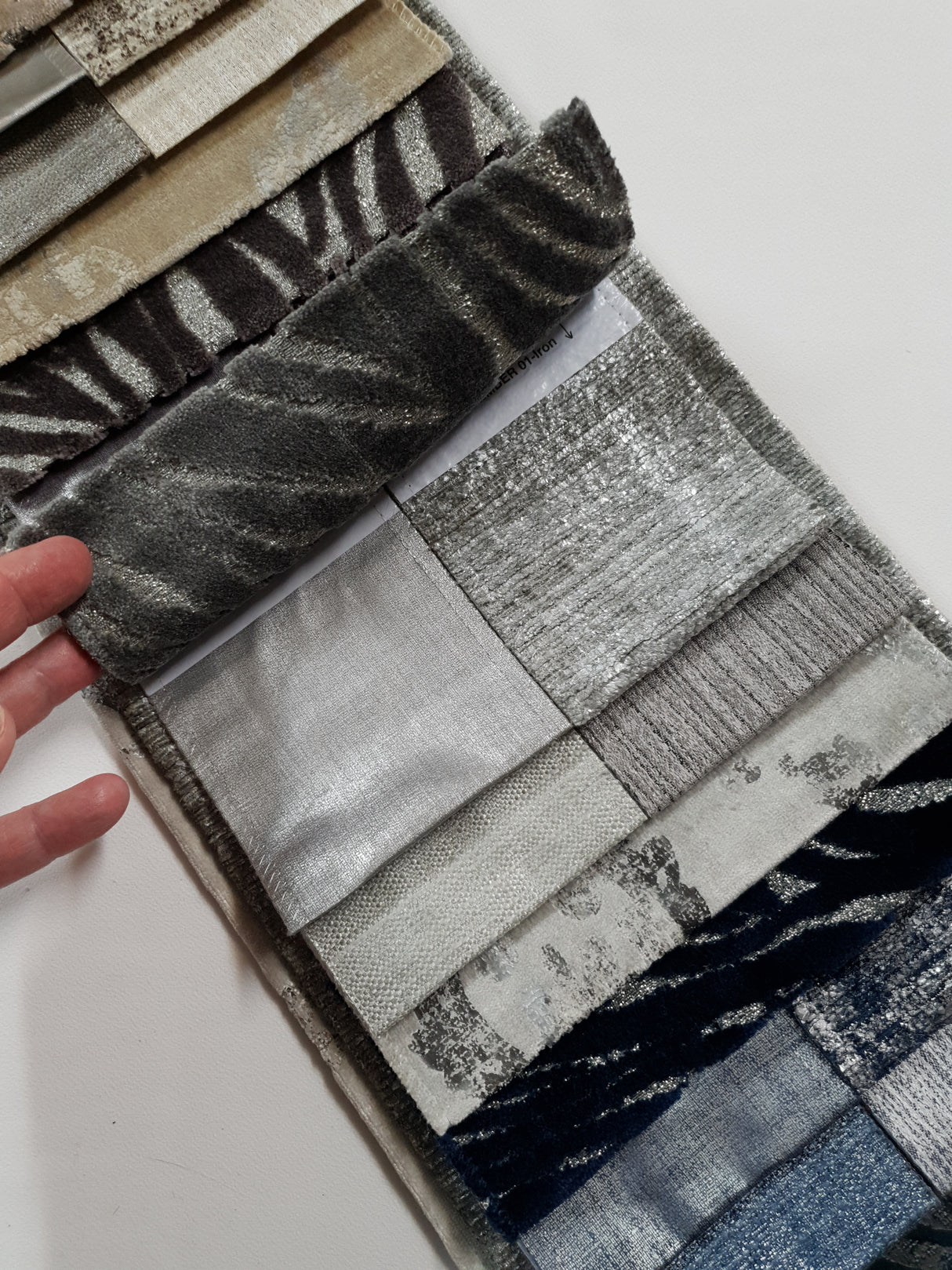 Fabric Sample Swatch Book EA