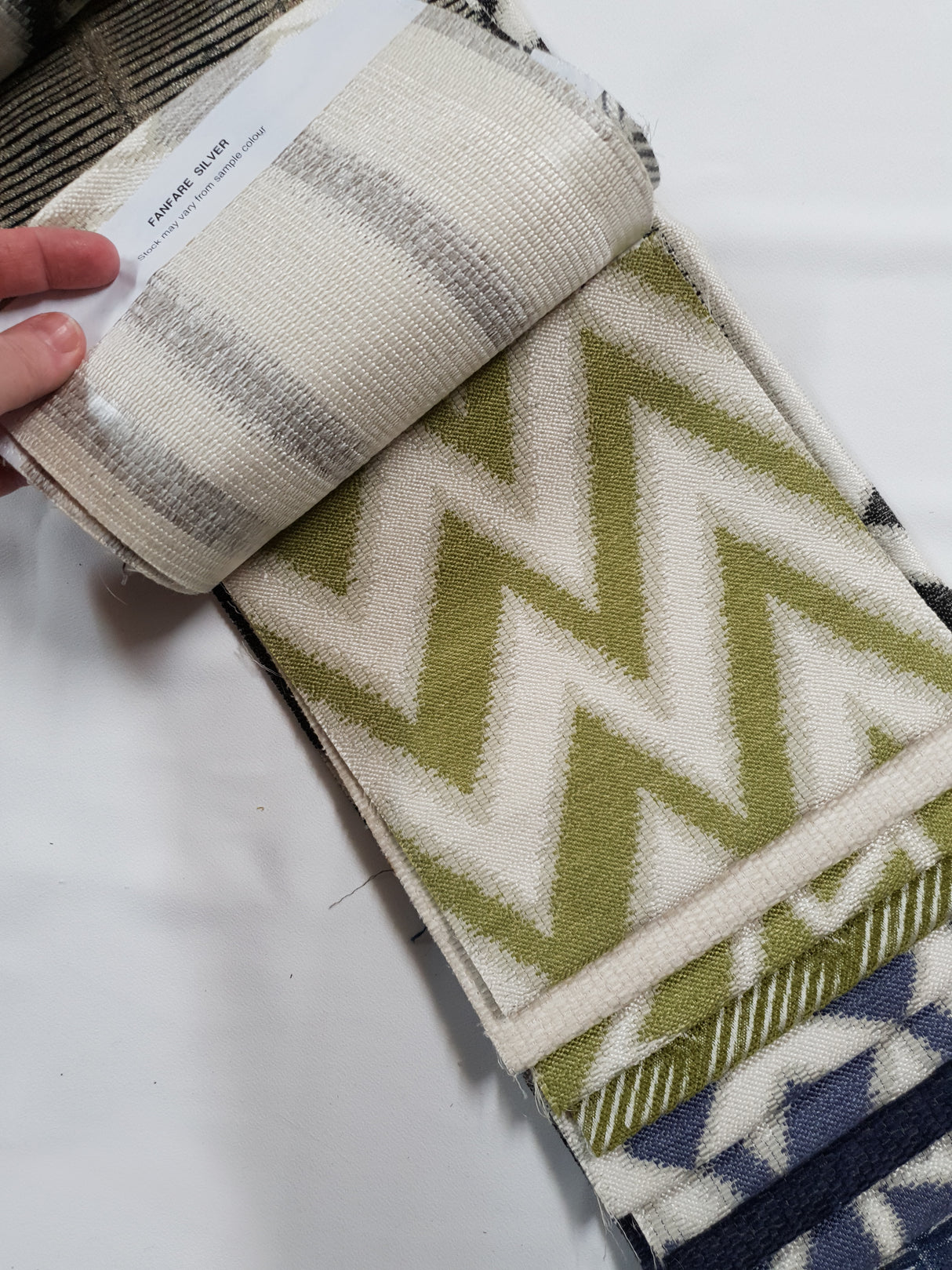 Fabric Sample Swatch Book EC