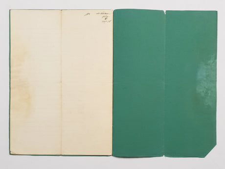 Authentic Antique French 1871 Notaire Document - FD