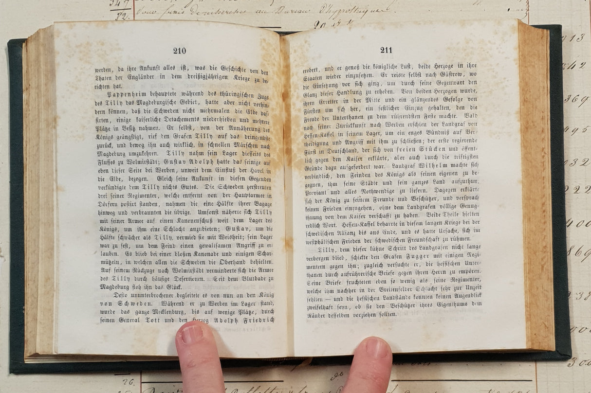 Authentic Antique German Book - FG