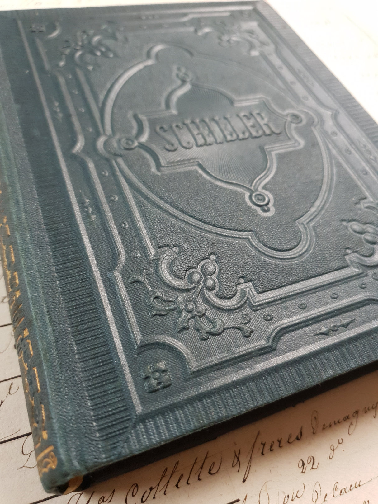 Authentic Antique German Book - FG