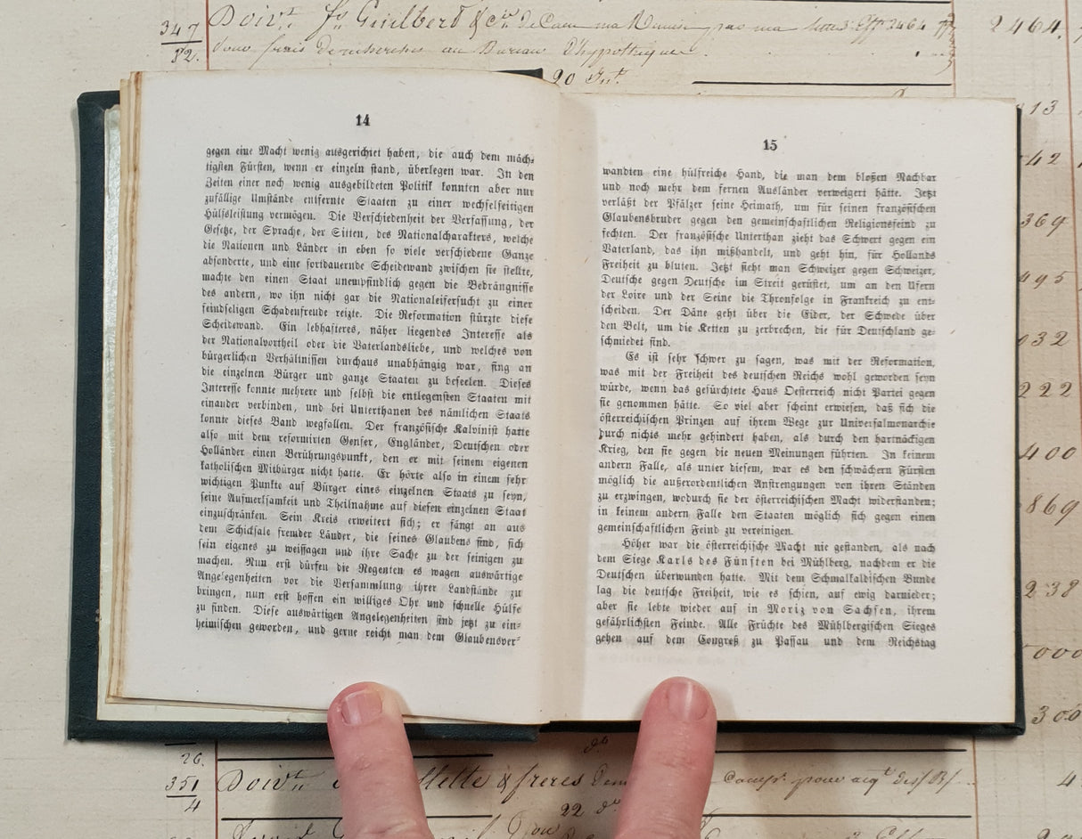 Authentic Antique German Book - FG