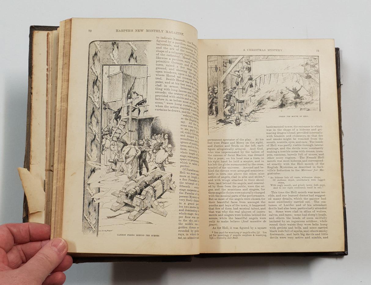 Authentic Antique Book - FH