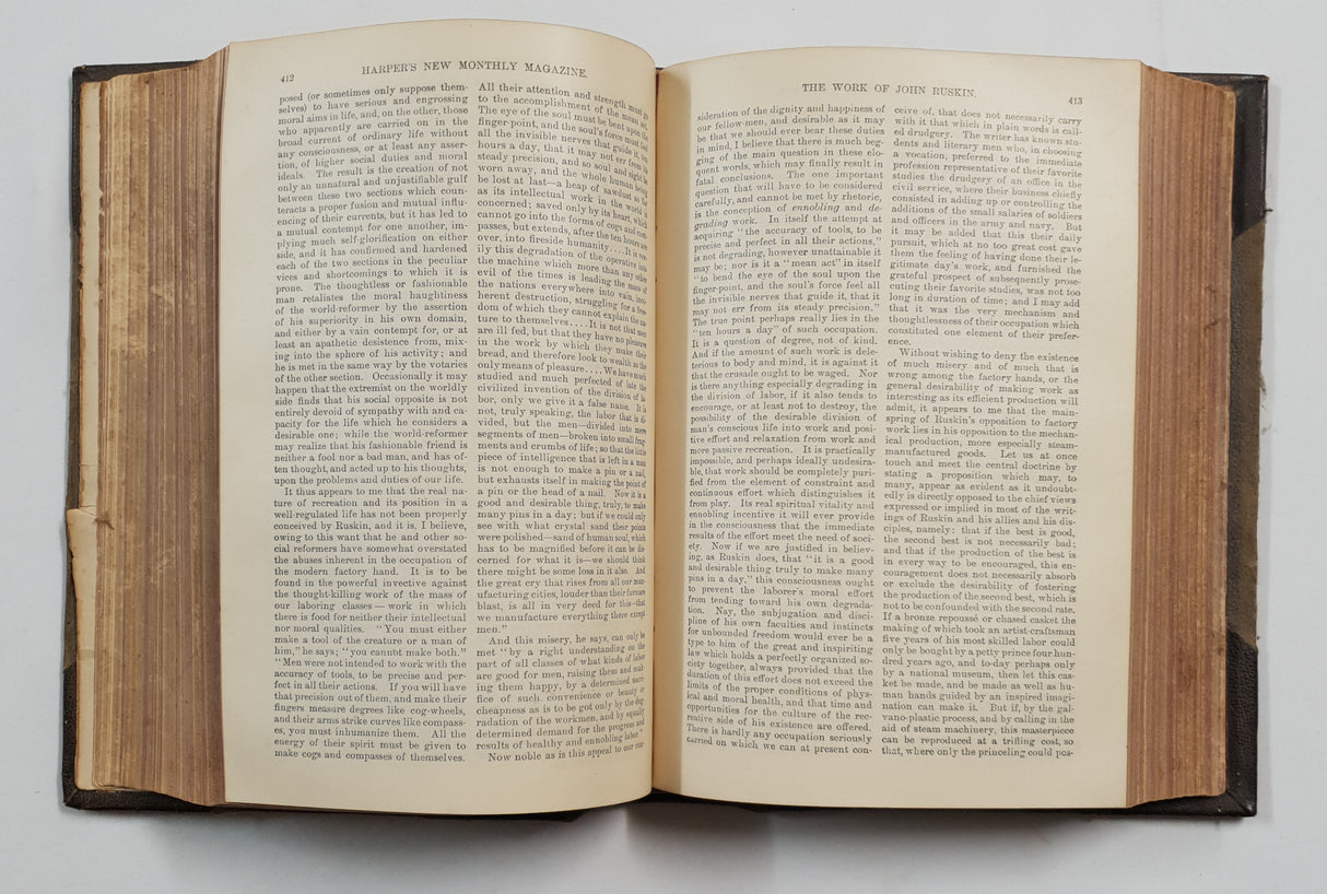 Authentic Antique Book - FH