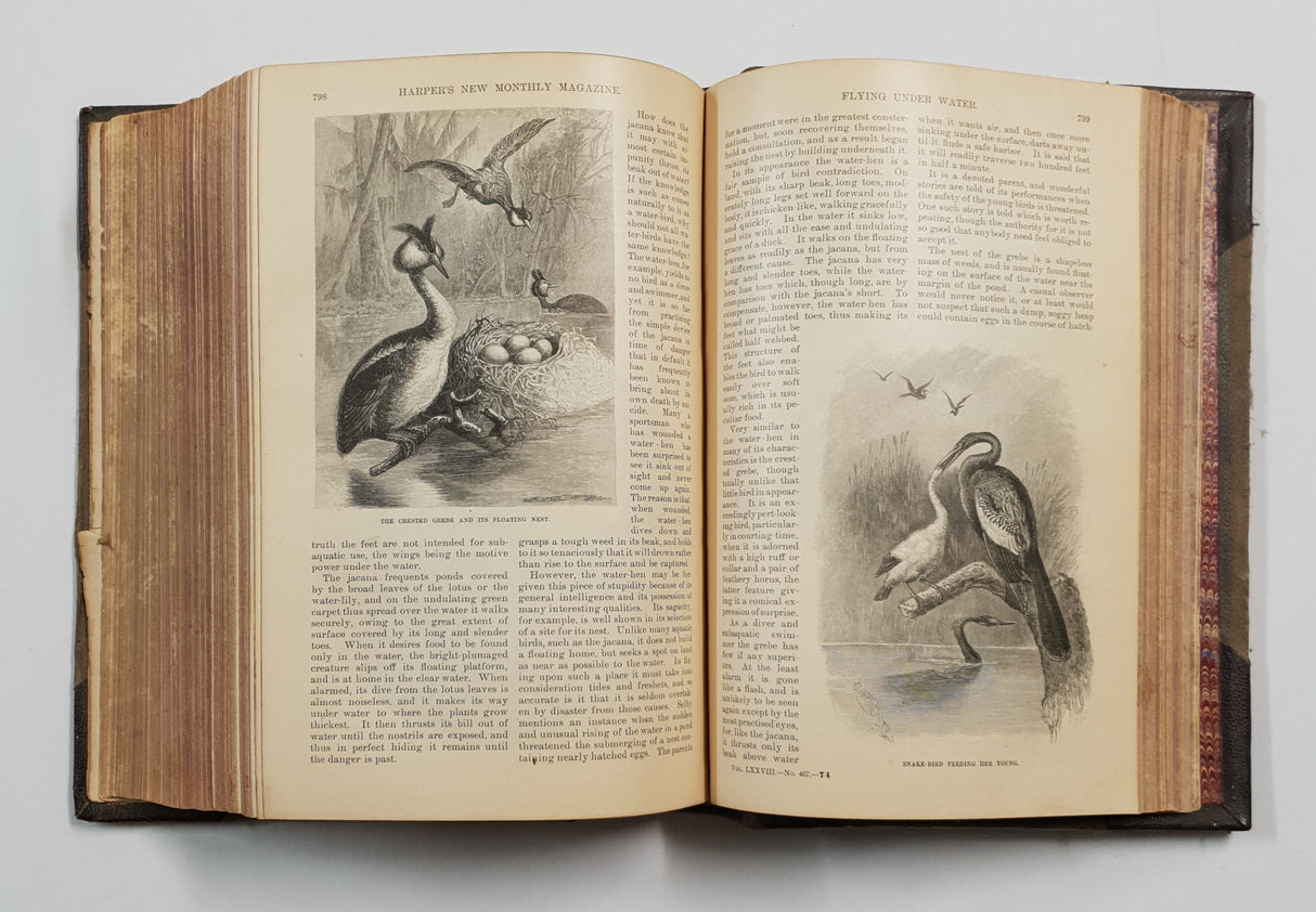 Authentic Antique Book - FH