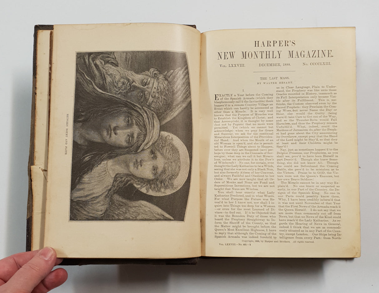 Authentic Antique Book - FH