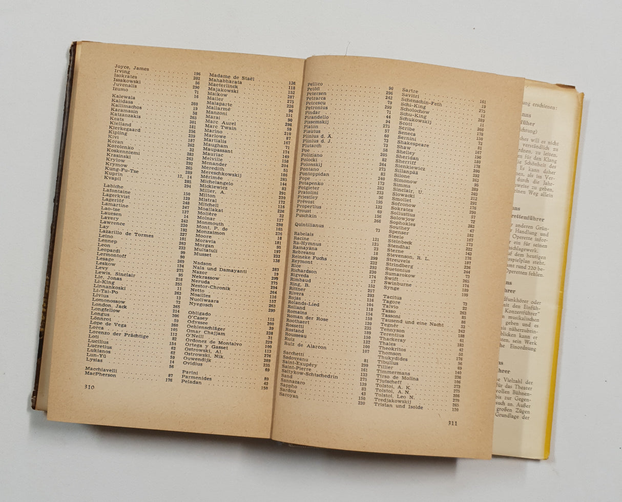 Authentic Vintage German Book - FI