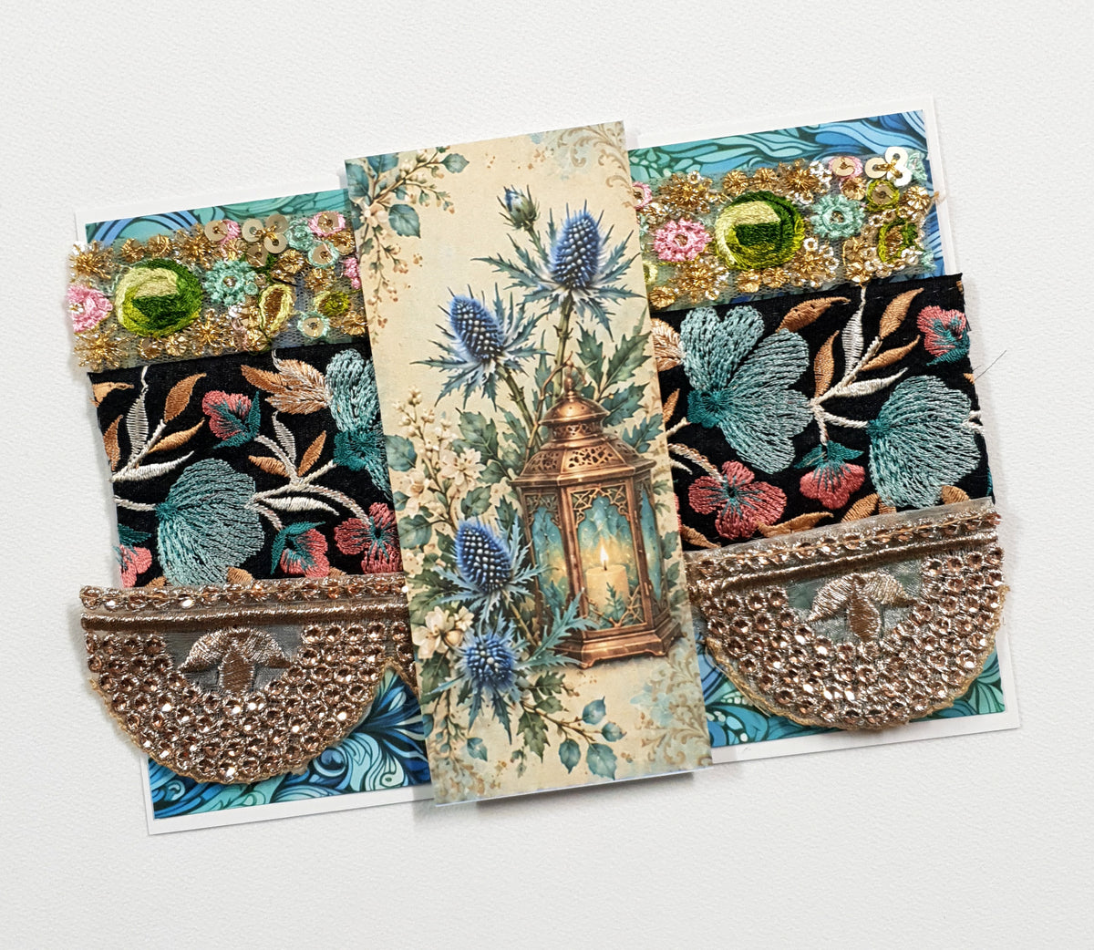 Assorted Embroidered Trim Pack - FI