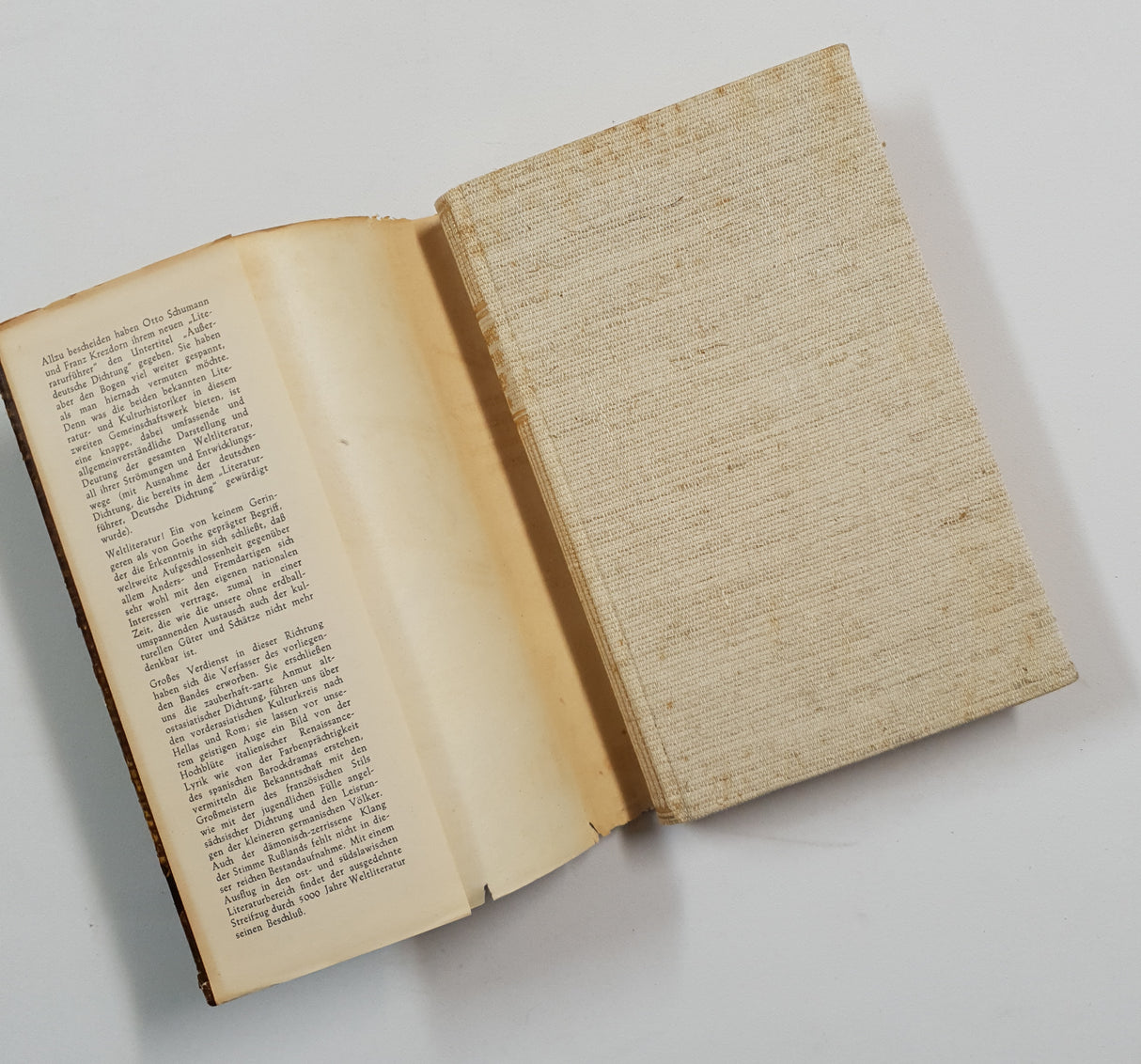 Authentic Vintage German Book - FI