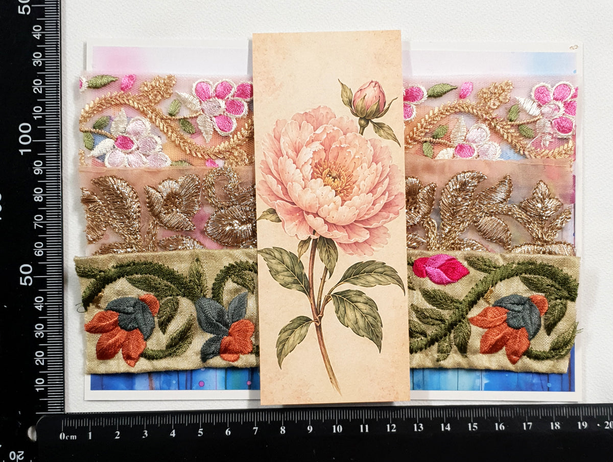 Assorted Embroidered Trim Pack - FO