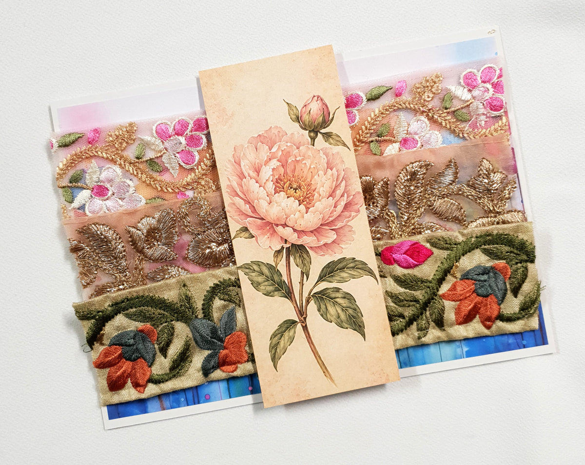 Assorted Embroidered Trim Pack - FO