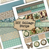 FREEBIE - DIY Collage Strips - DI-10254 - Digital Download