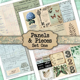 FREEBIE - Panels & Pieces - Set One - DI-10291 - Digital Download