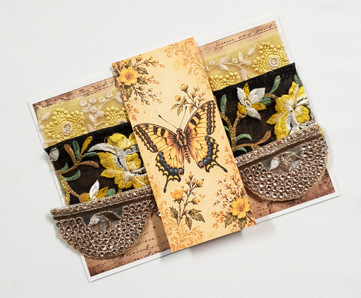 Assorted Embroidered Trim Pack - FS
