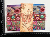 Assorted Embroidered Trim Pack - FT