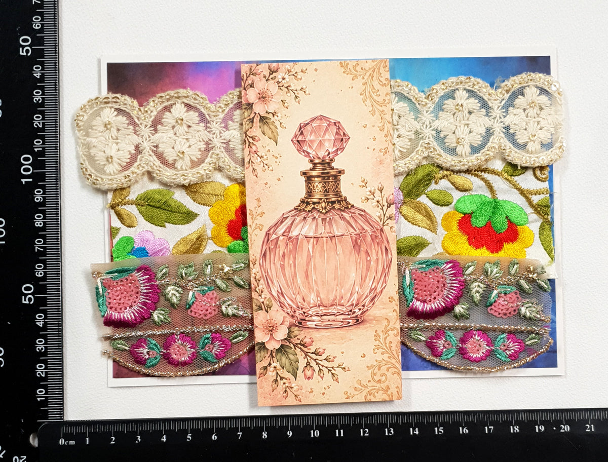 Assorted Embroidered Trim Pack - FU