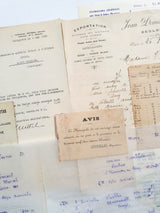 Authentic Vintage/Antique Document Pack - FY