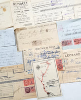 Authentic Vintage/Antique Document Pack - FZ