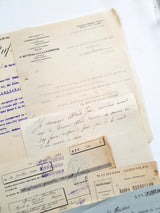 Authentic Vintage/Antique Document Pack - FZ