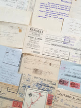 Authentic Vintage/Antique Document Pack - FZ