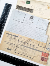 Authentic Vintage/Antique Document Pack - FZ