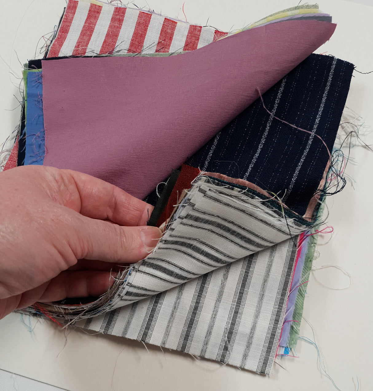 Fabric Squares Pack- Assorted Colours - CA