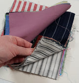 Fabric Squares Pack- Assorted Colours - CA