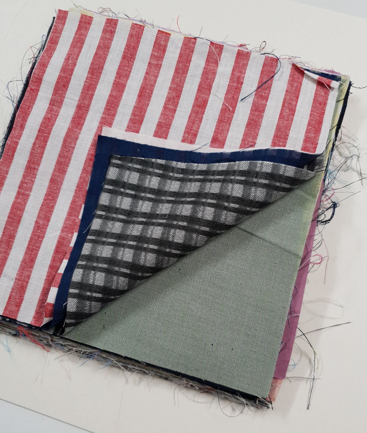 Fabric Squares Pack- Assorted Colours - CA