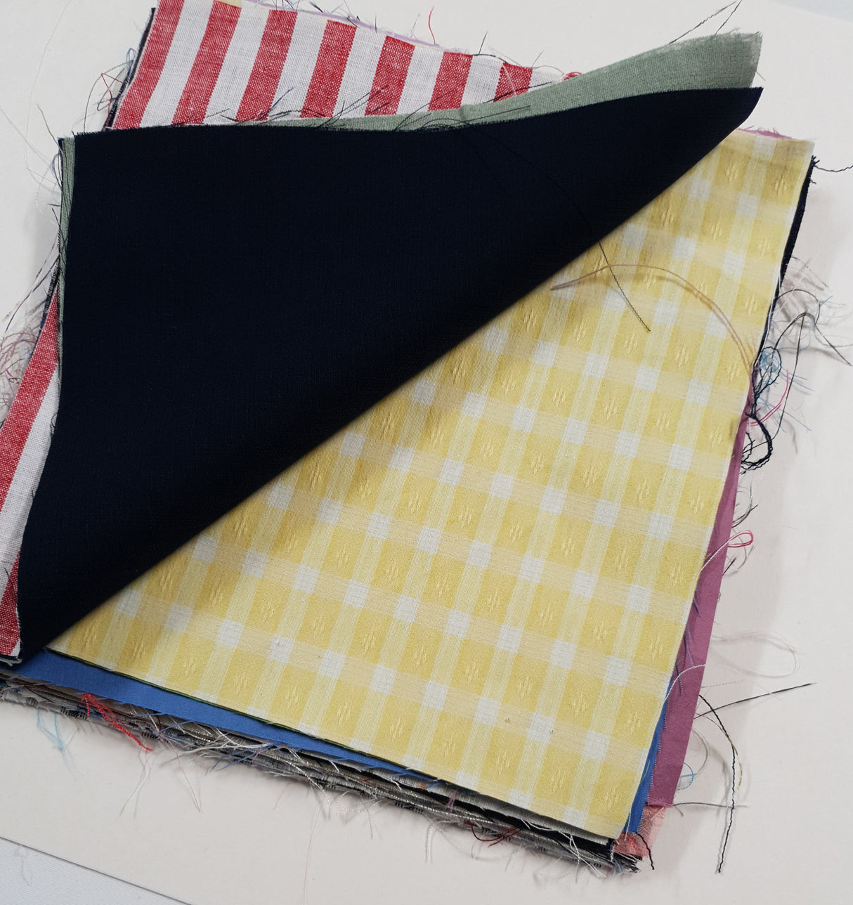 Fabric Squares Pack- Assorted Colours - CA