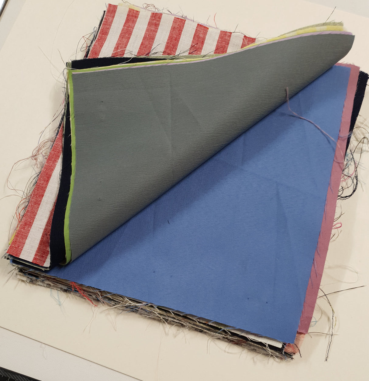 Fabric Squares Pack- Assorted Colours - CA