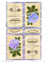 Fabric Cards - Set Five - DI-10269 - Digital Download