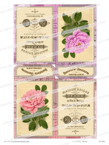 Fabric Cards - Set Five - DI-10269 - Digital Download