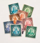 Fabric Postage Stamps