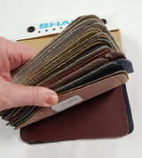 Leather Sample Swatch Book