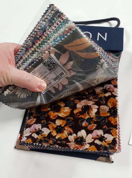 Fabric Sample Swatch Book OC