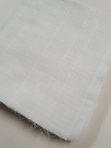 Fabric Squares Pack- White Textured - Z