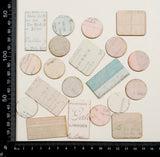 Assorted Faded Fragments - Pack of 20 Pieces