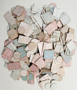 Assorted Faded Fragments - Pack of 20 Pieces